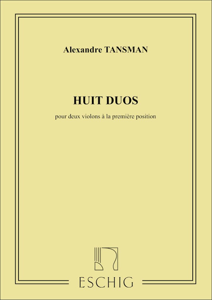 Huit Duos, Pour Deux Violons A La Premiere